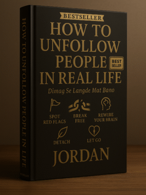 How to Unfollow People in Real Life | Dimaag Se Langde Mat Bano | Bestseller – 4000+ copies sold (Ebook)